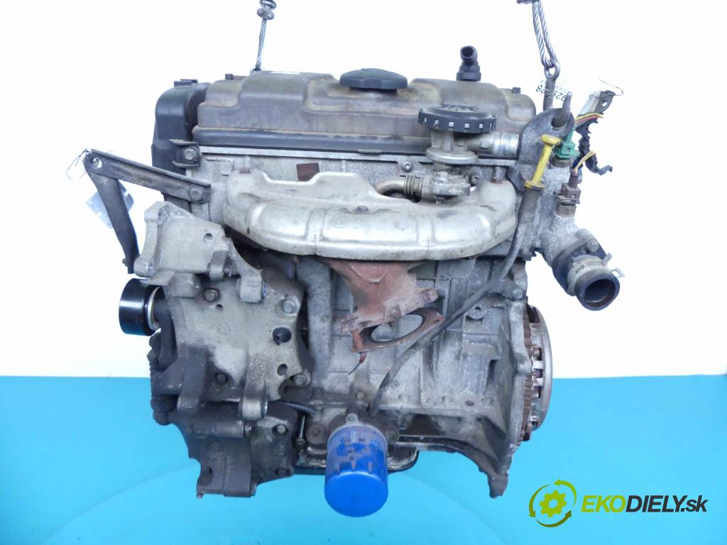 Peugeot 206 1.4 8v 75 HP manual 55 kW 1360 cm3 3- motor benzín: KFX