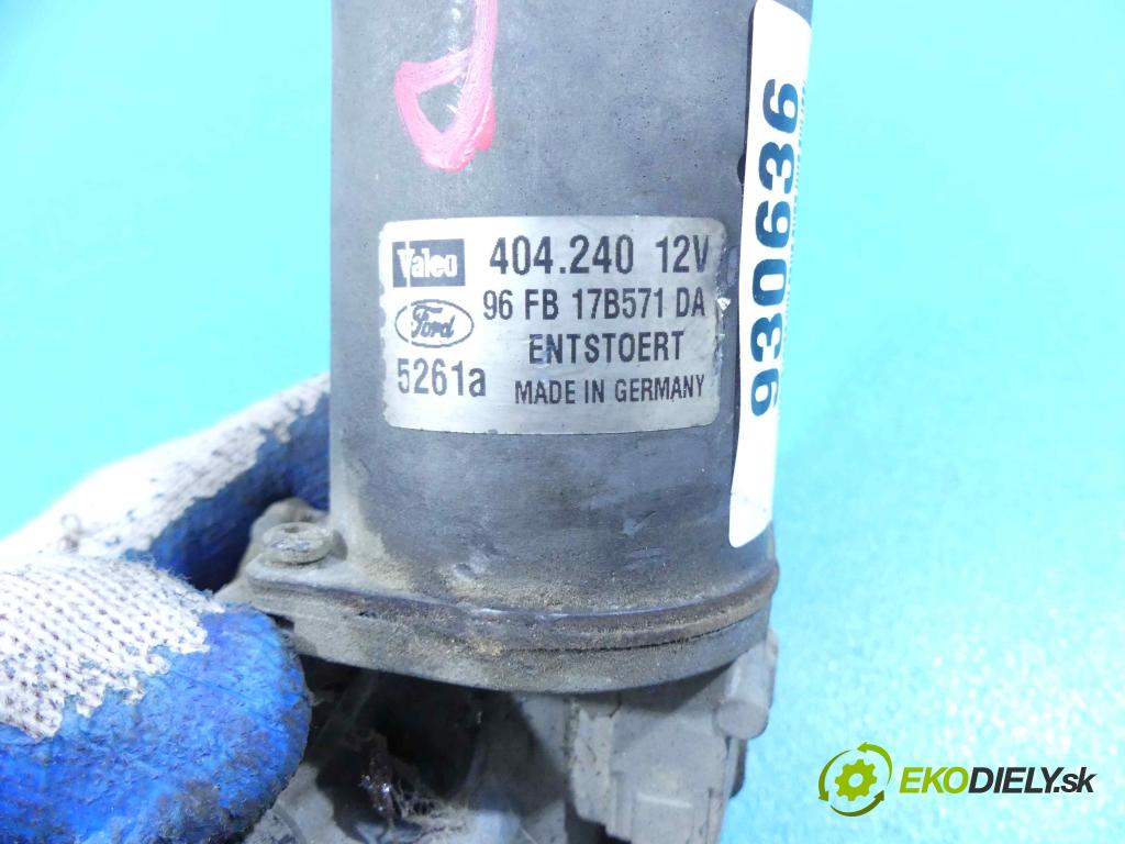 Ford Puma 1.6 16v 103 hp manual 76 kW 1596 cm3 3- motor stěračů přední 96FB17B571DA