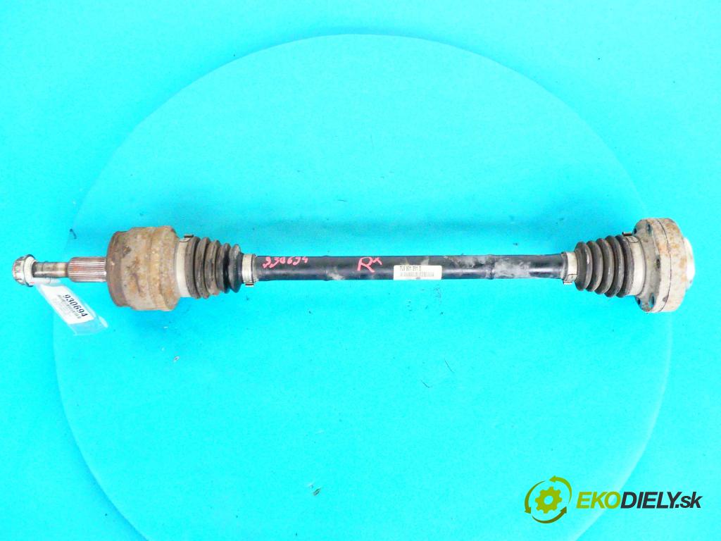 Vw Touareg 2002-2010 2.5 tdi (BPE) 174 HP automatic 128 kW 2461 cm3 5- poloos pravé 7L6501201D (Poloosy)