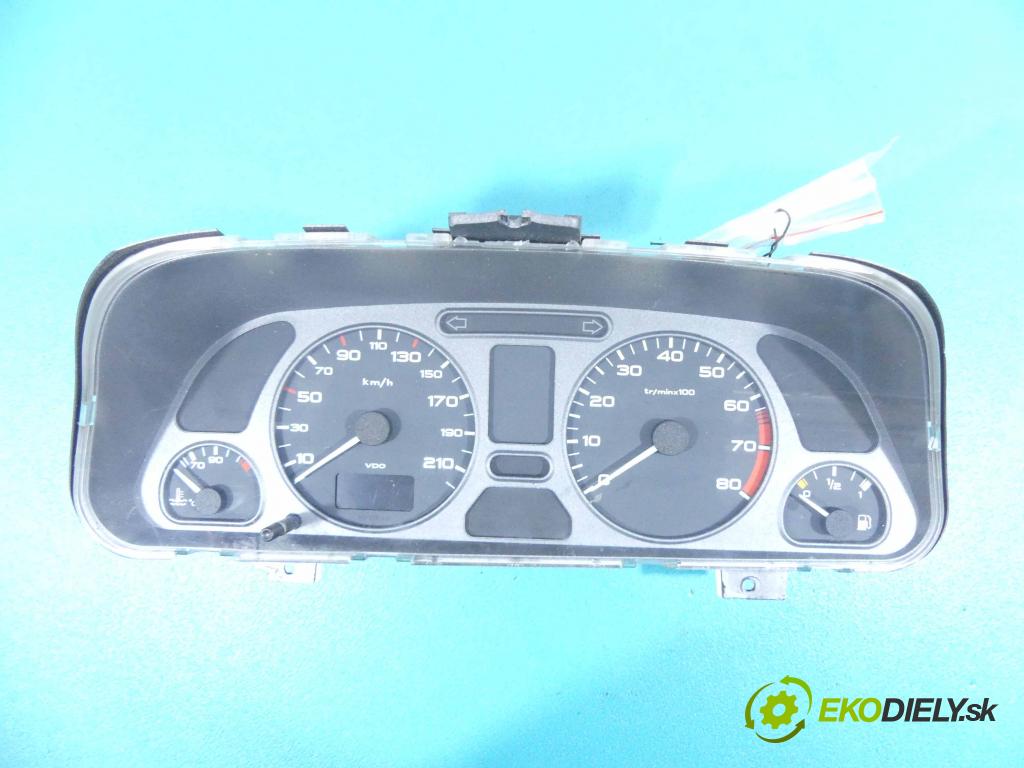 Peugeot 306 1.4 75 hp manual 55 kW 1360 cm3 5- Přístrojová deska 9636737880 (Přístrojové desky, displeje)