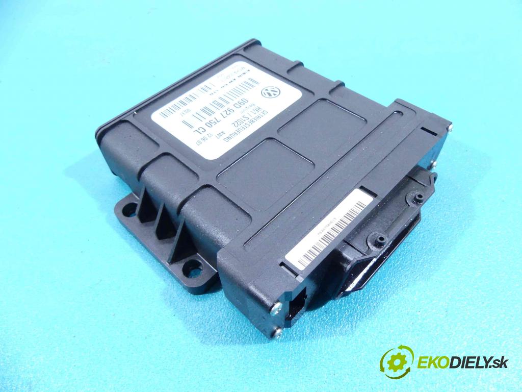 Vw Touareg 2002-2010 2.5 tdi (BPE) 174 HP automatic 128 kW 2461 cm3 5- modul riadiaca jednotka 09D927750CL (Ostatné)