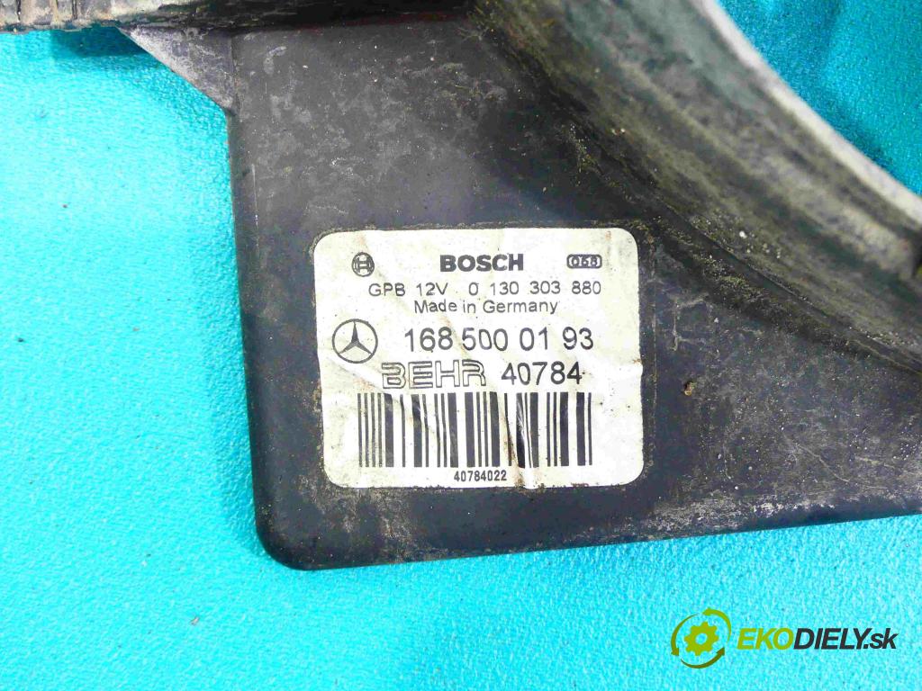 Mercedes A W168 1997-2004 1.6 102 HP manual 75 kW 1598 cm3 5- Ventilátor chladiča 1685000193