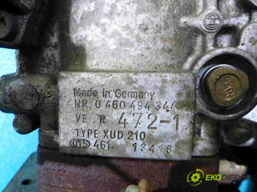 Peugeot 306 1.9 td 90 HP manual 66 kW 1905 cm3 3- čerpadlo vstrekovacia 0460494344 (Vstrekovacie čerpadlá)