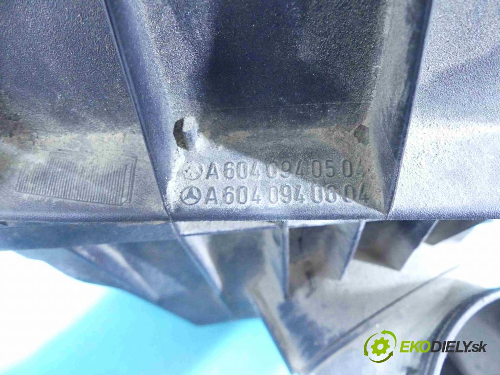 Mercedes E W210 1995-2002 2.0 136hp manual 100 kW 1998 cm3 5- obal filtra vzduchu A6040940504 (Kryty filtrů)