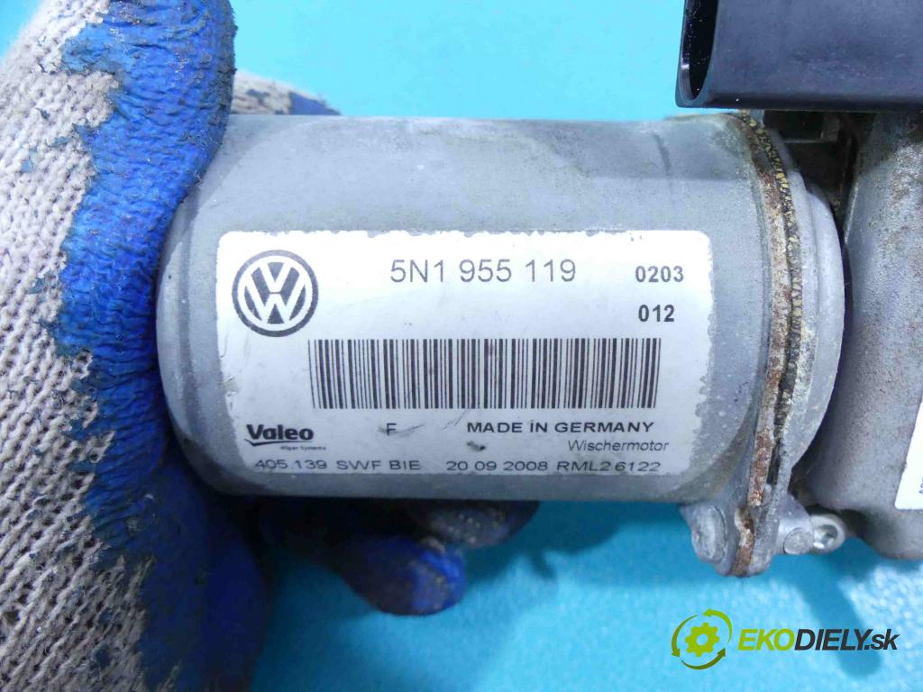 Vw Tiguan I 2007-2016 2.0 tdi (204D, DGF) 170 HP manual 125 kW 1968 cm3 5- motor stieračov predné 5N1955119