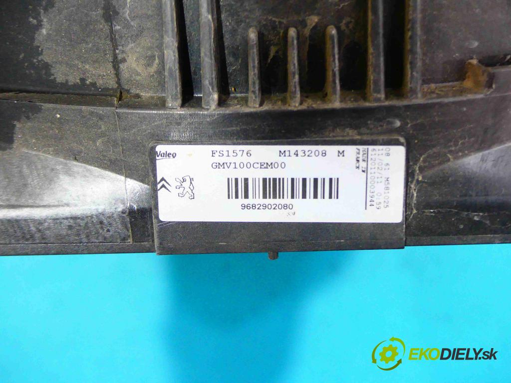Citroen DS3 2010-2016 1.6 16v 120 HP manual 88 kW 1598 cm3 3- Ventilátor chladiča 9682902080