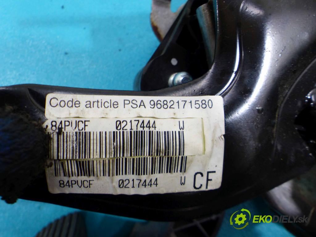 Citroen DS3 2010-2016 1.6 16v 120 HP manual 88 kW 1598 cm3 3- pedále 9682171580 (Pedále)
