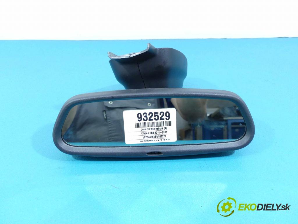 Citroen DS3 2010-2016 1.6 16v 120 HP manual 88 kW 1598 cm3 3- zrkadlo uvnitř: E8025207 (Spätné zrkadlá vnútorné)