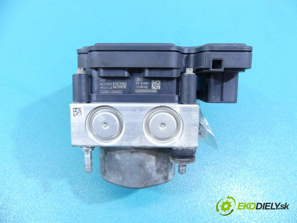 Nissan Micra K13 2010-2017 1.2 12v (HR12, JHQ, XH5) 80 HP manual 59 kW 1198 cm3 5- čerpadlo abs 0265956096 (Pumpy ABS)