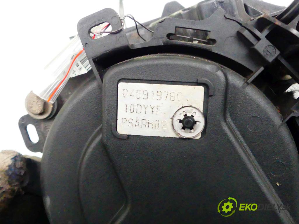 Peugeot 508 2010-2018 2.0 HDi 163 hp manual 120 kW 1997 cm3 5- motor diesla RH02