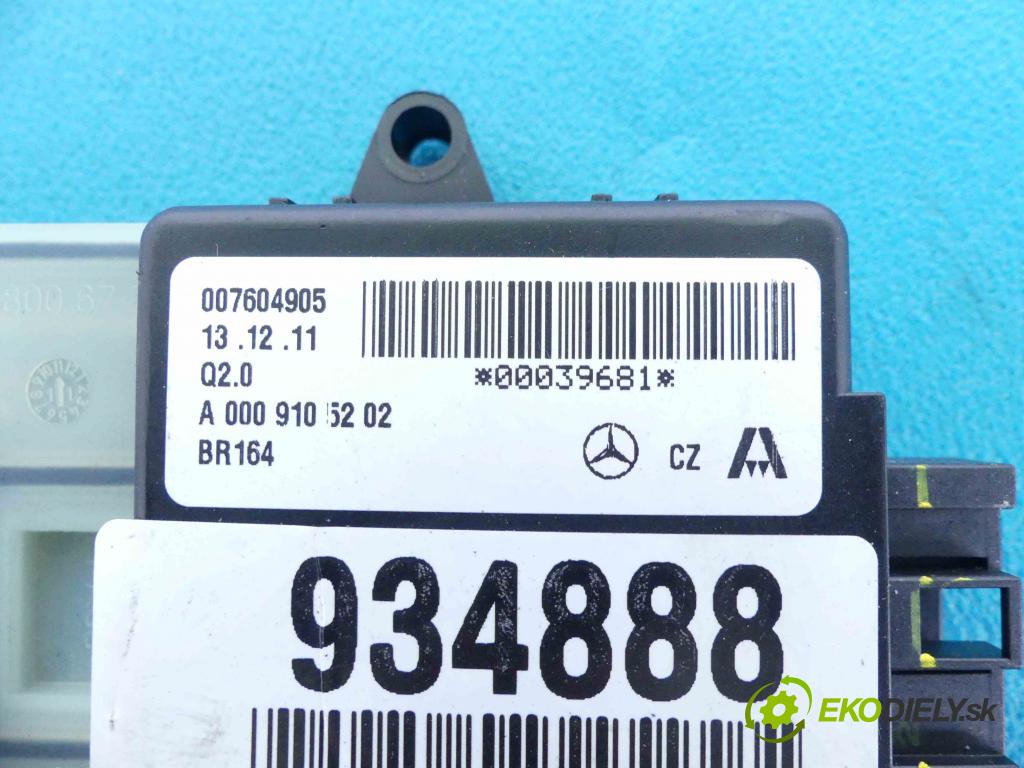 Mercedes GL I X164  2006-2012 4.7 V8 340KM: automatic 250 kW 4663 cm3 5- modul riadiaca jednotka A0018000178 (Ostatné)
