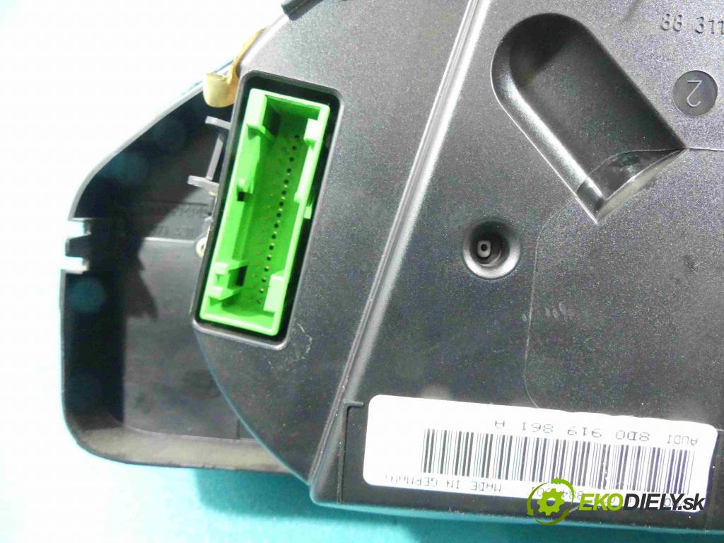 Audi A4 B5 1994-2001 1.9 tdi 110 hp manual 81 kW 1896 cm3 4- Přístrojová deska 8D0919861A (Přístrojové desky, displeje)