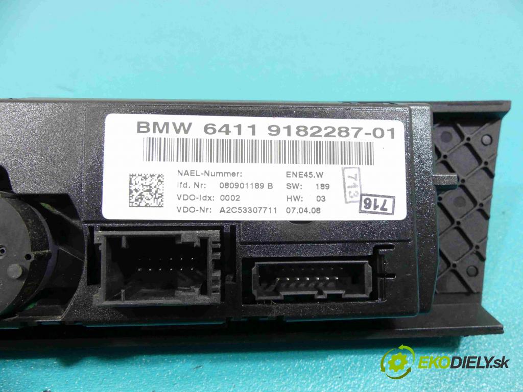 Bmw 3 e90 2005-2013 2.0d 177 hp manual 130 kW 1995 cm3 5- palubní deska panel topení 9182287