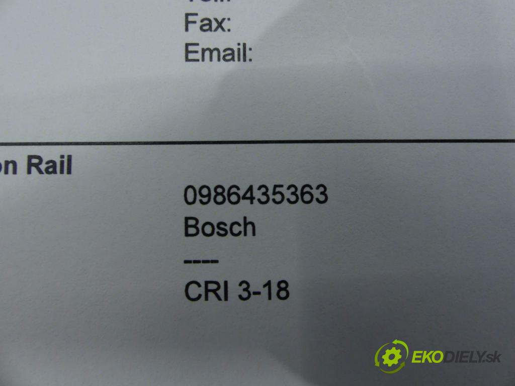 Bmw 3 e90 2005-2013 2.0d 177 HP manual 130 kW 1995 cm3 5- vstrek 0986435363 (Vstrekovače)