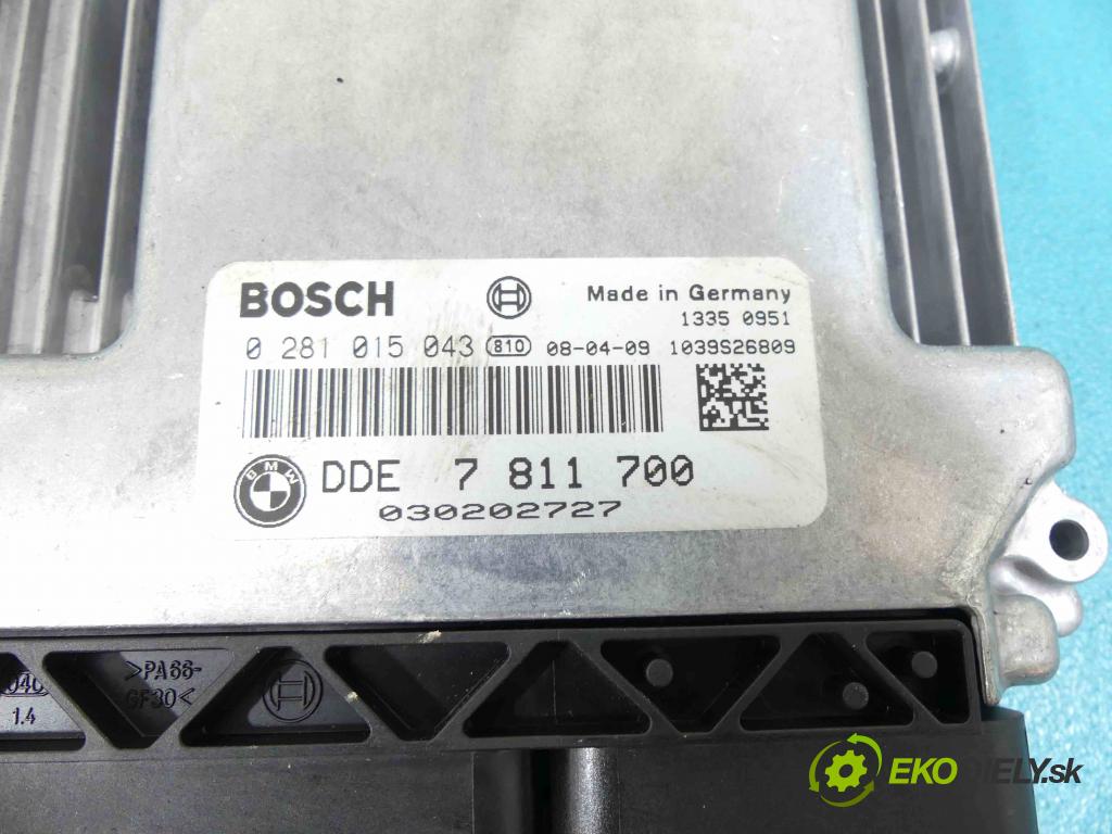 Bmw 3 e90 2005-2013 2.0d 177 HP manual 130 kW 1995 cm3 5- Jednotka riadiaca 0281015043