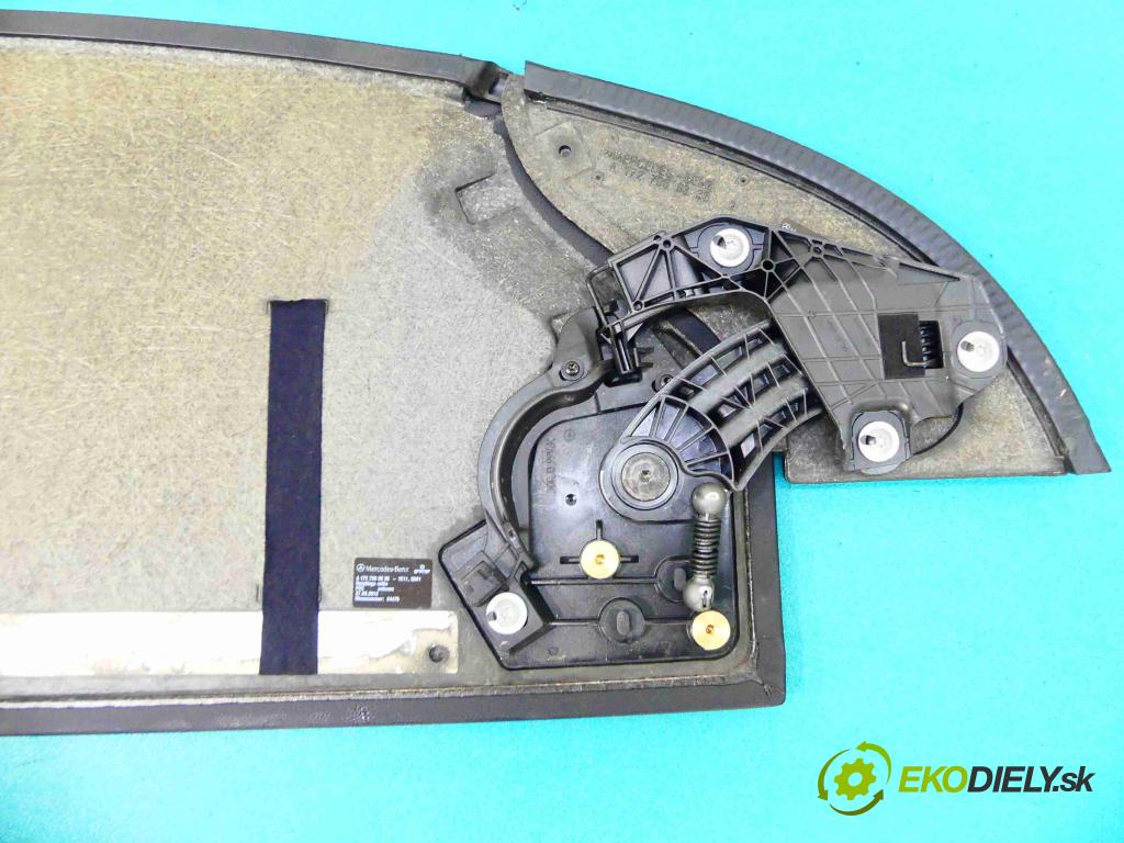 Mercedes SLK III R172 2011-2019 1.8 CGI 184hp automatic 135 kW 1796 cm3 2- zadná A1727900035 (Pláta zadné)