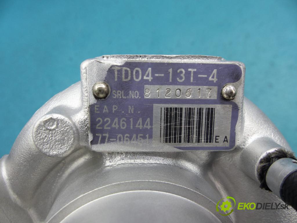 Bmw 5 e39 1996-2003 2.5 TDS 143 HP manual 105 kW 2497 cm3 4- turbodúchadlo, turbo repasovaná 49177-06451
