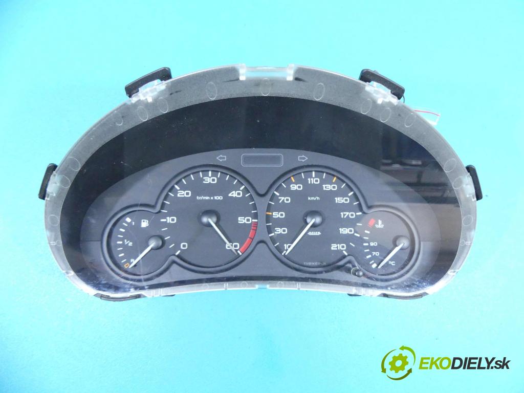 Peugeot 206 1.9d 69KM manual 51 kW 1868 cm3 5- Přístrojová deska 9634961080 (Přístrojové desky, displeje)