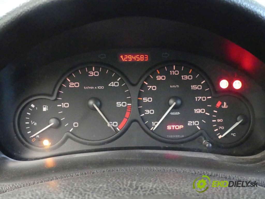 Peugeot 206 1.9d 69KM manual 51 kW 1868 cm3 5- Přístrojová deska 9634961080 (Přístrojové desky, displeje)