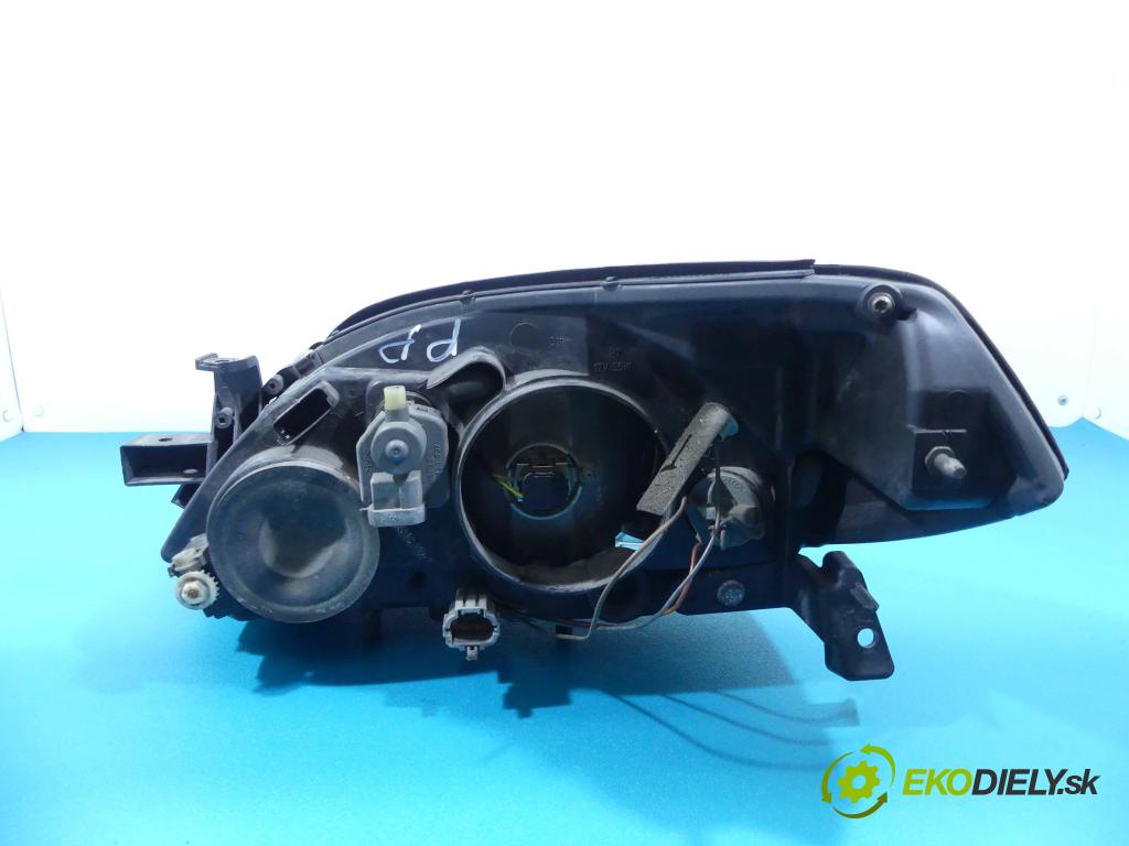 Nissan Primera P12 2001-2007 1.8 16v 116 HP manual 85 kW 1769 cm3 5- Reflektor: pravý  (Pravé)