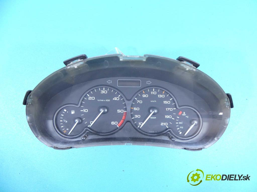 Peugeot 206 1.4 hdi 68 hp manual 50 kW 1398 cm3 5- Přístrojová deska 9645096080 (Přístrojové desky, displeje)