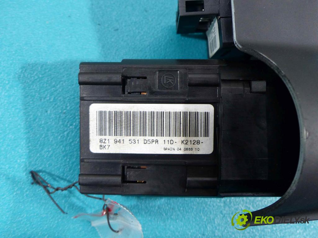 Audi A2 1.6 FSI (BAD,: Skrz.: GCD) 110 hp manual 81 kW 1598 cm3 5- Přepínač 8Z1941531