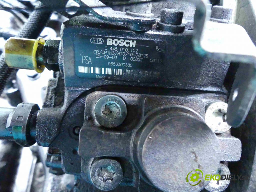 Citroen C5 2001-2008 1.6 hdi 109 HP manual 80 kW 1560 cm3 4- čerpadlo vstrekovacia 0445010102 (Vstrekovacie čerpadlá)