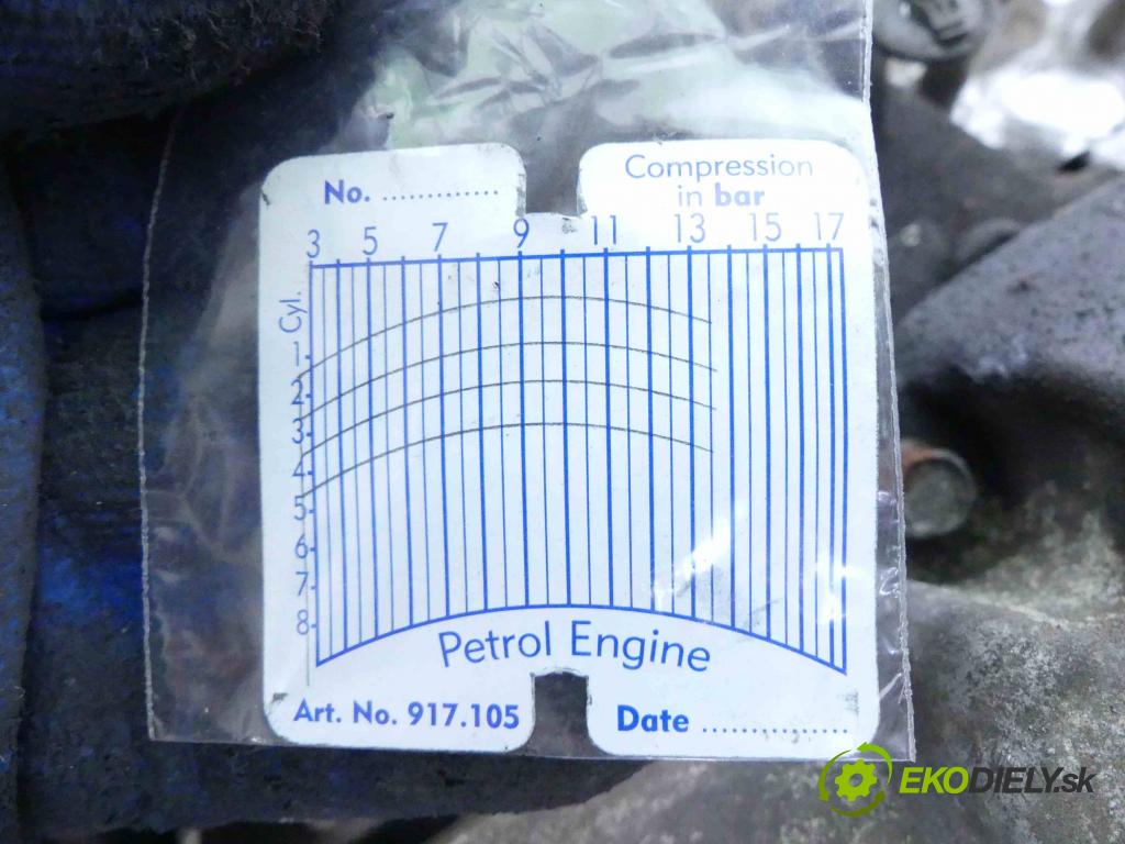 Mazda 3 I BK 2003-2009 1.6 16v 105 HP manual 77 kW 1598 cm3 5- motor benzín: Z6