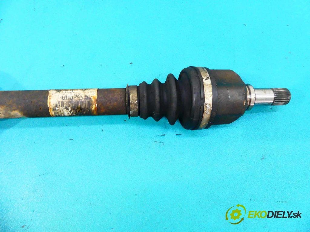 Citroen C5 2001-2008 1.6 hdi (DV6TED4) 109 HP manual 80 kW 1560 cm3 5- poloos ľavé  (Poloosy)