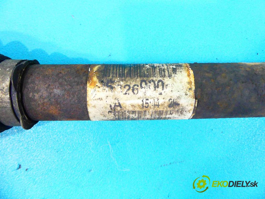 Citroen C5 2001-2008 1.6 hdi (DV6TED4) 109 HP manual 80 kW 1560 cm3 5- poloos ľavé  (Poloosy)