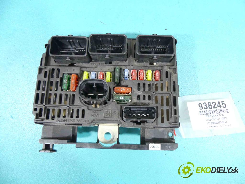Citroen C5 2001-2008 1.6 hdi (DV6TED4) 109 HP manual 80 kW 1560 cm3 5- modul riadiaca jednotka 9658539680 (Ostatné)