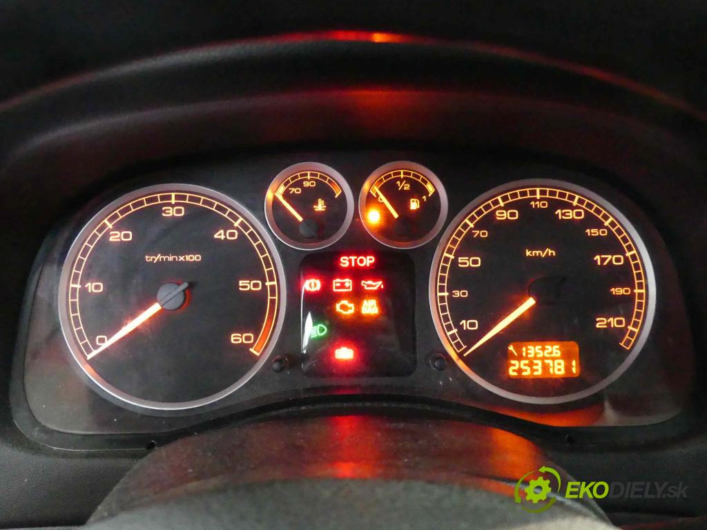 Peugeot 307 2.0 hdi 90 hp manual 66 kW 1997 cm3 5- Přístrojová deska 9655476580 (Přístrojové desky, displeje)