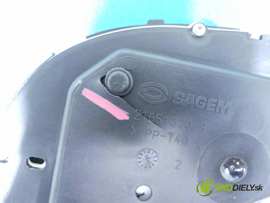 Peugeot 307 2.0 hdi 90 hp manual 66 kW 1997 cm3 5- Přístrojová deska 9655476580 (Přístrojové desky, displeje)