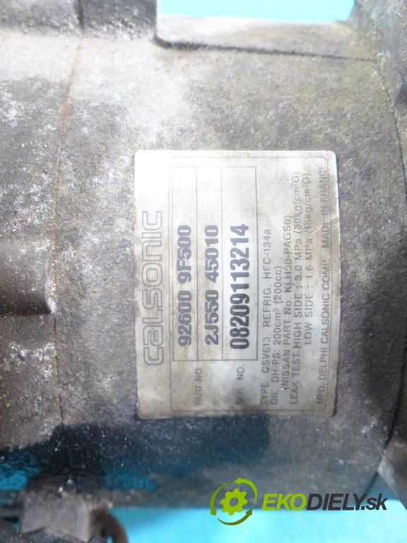 Nissan Primera P11 1996-2002 1.8 16v 114 HP manual 84 kW 1769 cm3 5- čerpadlo klimatizácie 92600-9F500