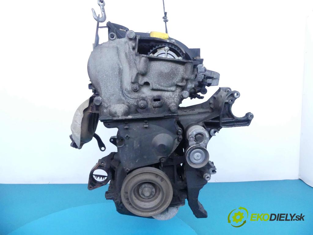 Renault Laguna II 2001-2007 1.8 16v 121KM manual 89 kW 1783 cm3 5- motor benzín F4P772