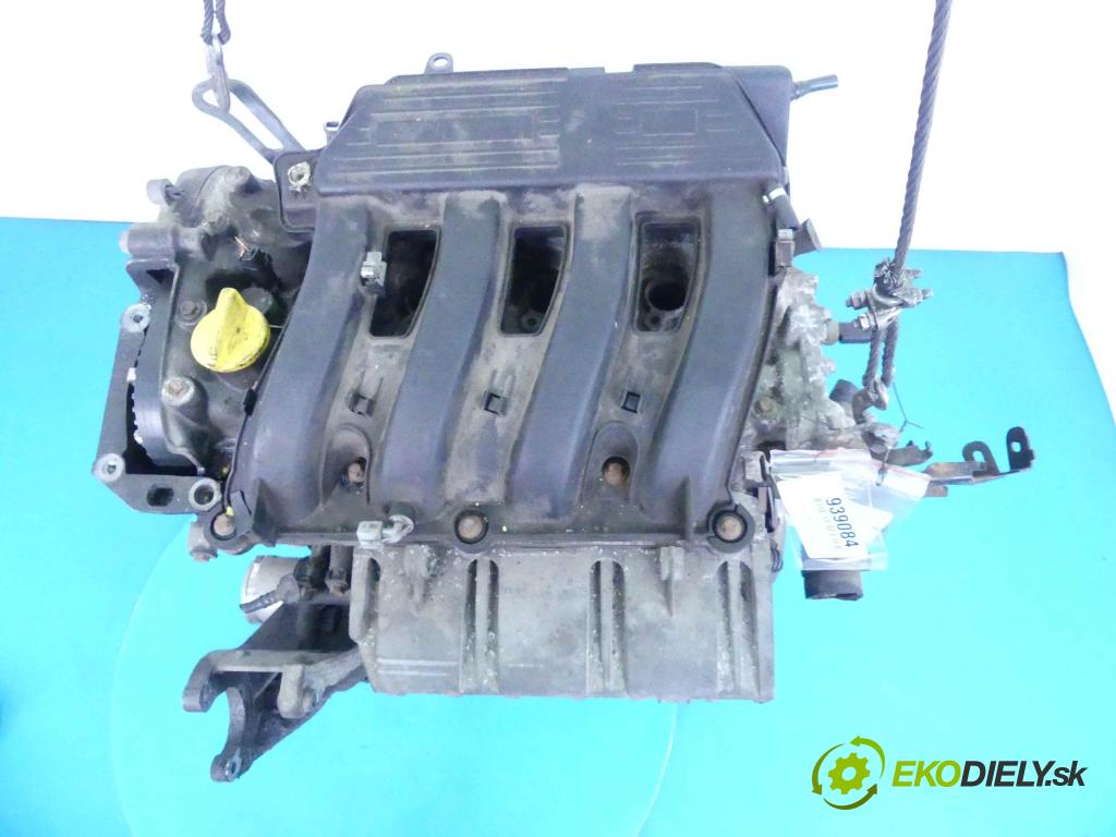 Renault Laguna II 2001-2007 1.8 16v 121KM manual 89 kW 1783 cm3 5- motor benzín F4P772