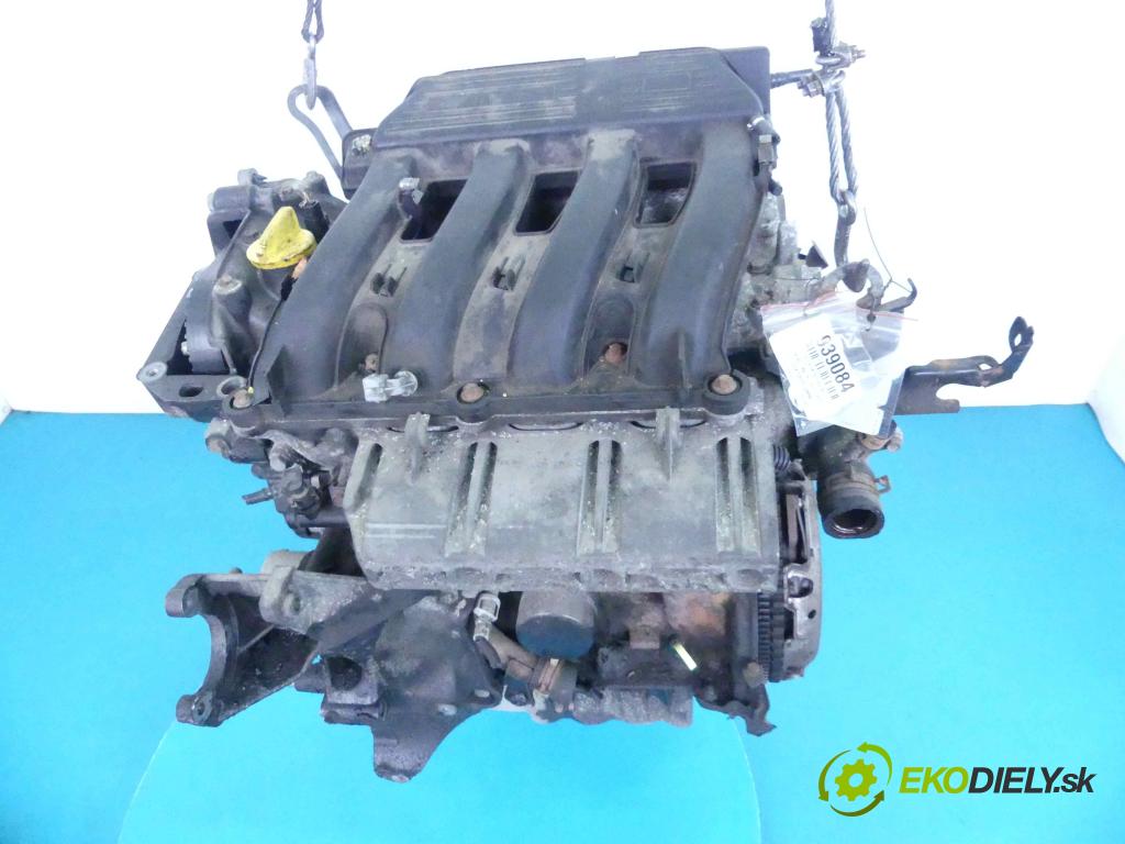 Renault Laguna II 2001-2007 1.8 16v 121KM manual 89 kW 1783 cm3 5- motor benzín F4P772