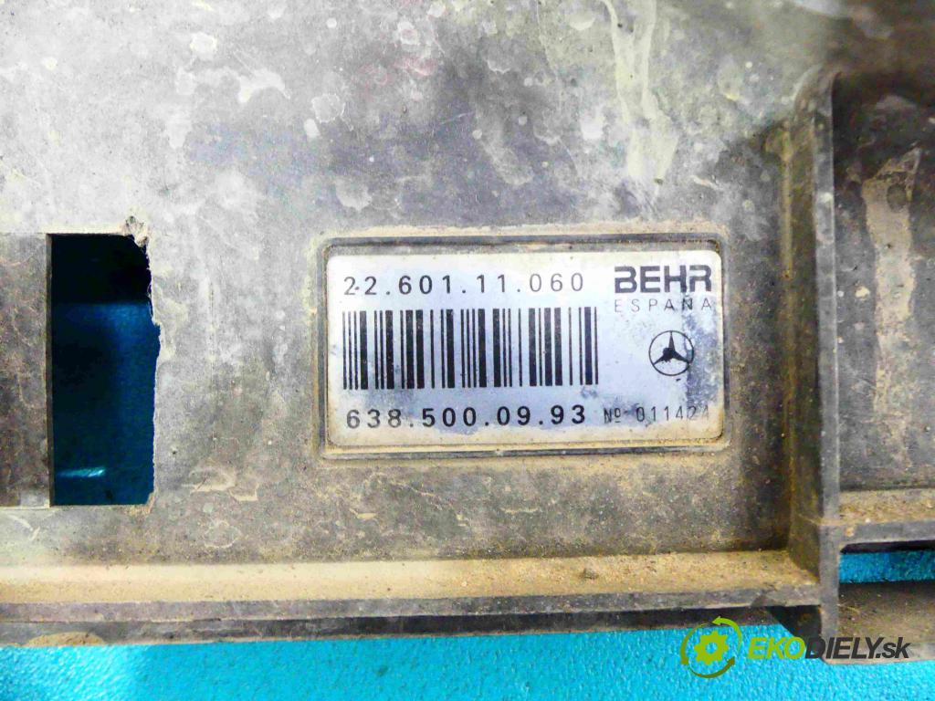Mercedes Vito W638 1996-2003 2.3 TD 98 HP manual 72 kW 2299 cm3 5- Ventilátor chladiča
