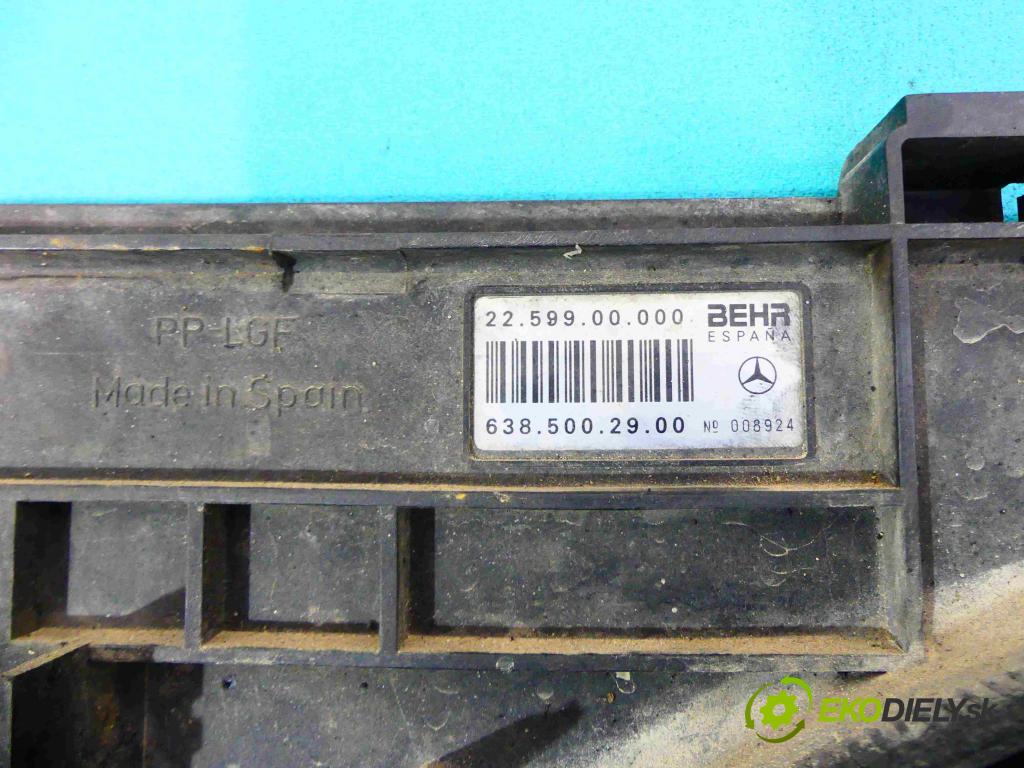 Mercedes Vito W638 1996-2003 2.3 TD 98 HP manual 72 kW 2299 cm3 5- Ventilátor chladiča