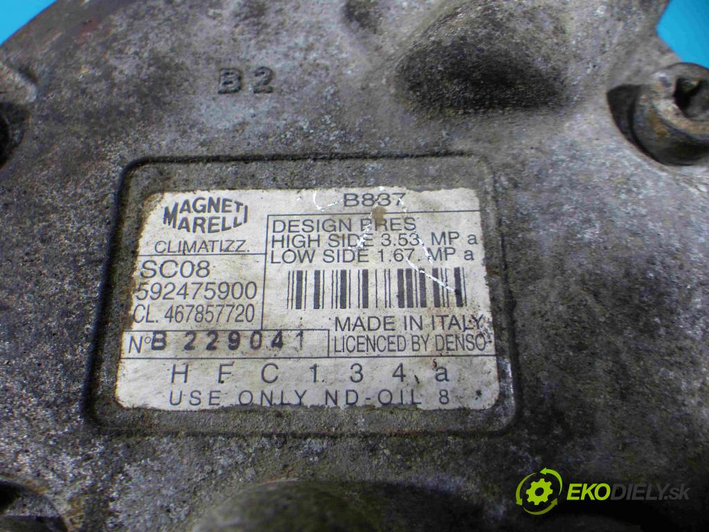 Lancia Y 1.2 8v 60 HP manual 44 kW 1242 cm3 3- čerpadlo klimatizácie 592475900