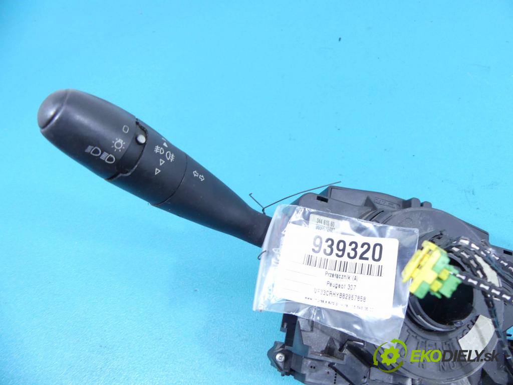 Peugeot 307 2.0 hdi 90 hp manual 66 kW 1997 cm3 5- Přepínač 96509724XT