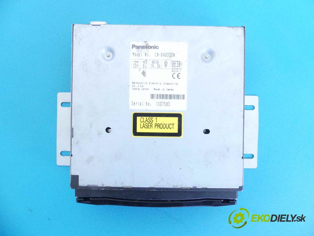 Volvo S60 I 2000-2010 2.4d 163 hp manual 120 kW 2401 cm3 4- Navigace: CN-DV2300N (GPS navigace)