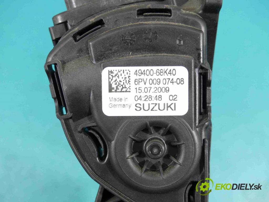 Suzuki Alto 2009-2014 1.0b 68 HP manual 50 kW 996 cm3 5- pedále 49400-68K40 (Pedále)