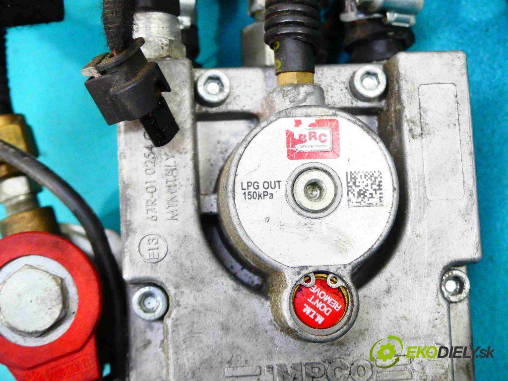 Mercedes B W245 2005-2011 2.0 TB 193 hp manual 142 kW 1999 cm3 5- instalace LPG BRC