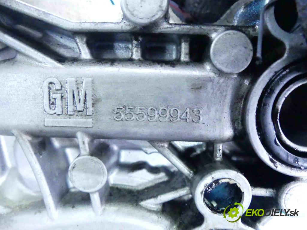 Opel Meriva B 2010-2017 1.6 cdti 95 HP manual 70 kW 1598 cm3 5- chladič oleja: 55599943