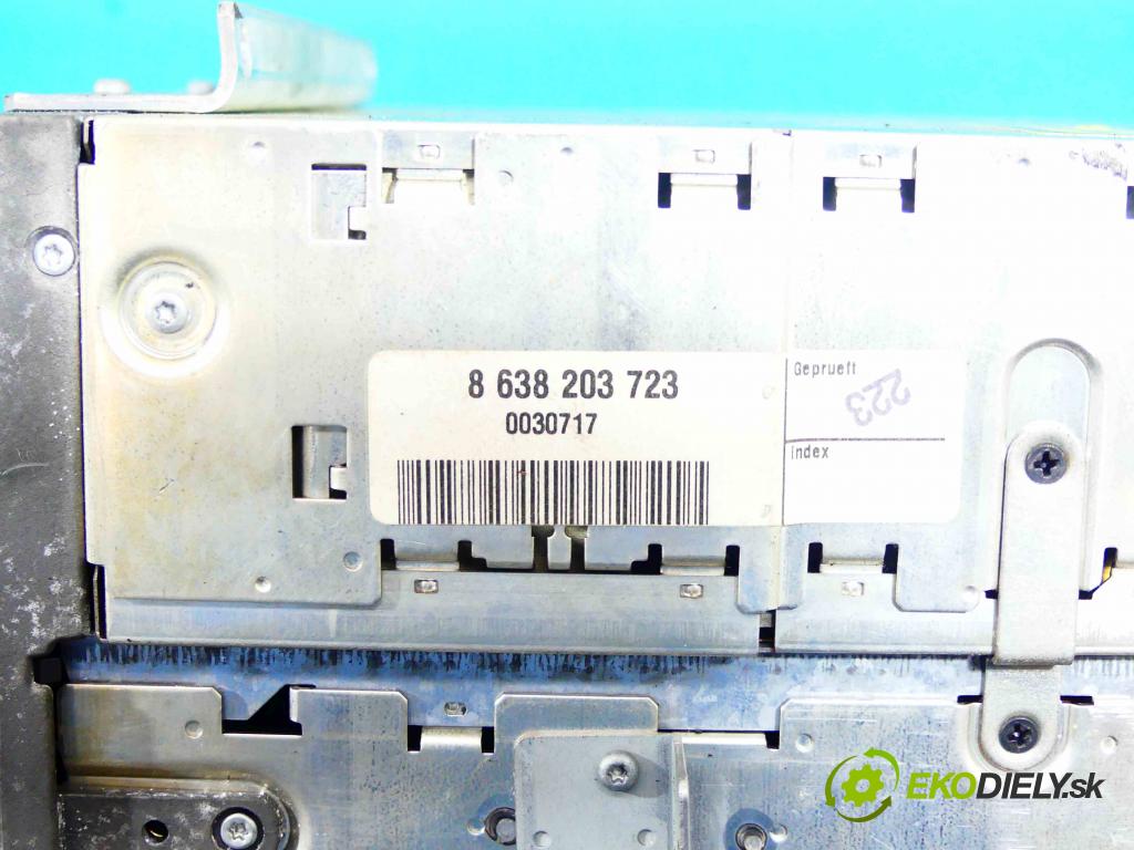 Mercedes S W220 1998-2005 3.2 R6 CDi (613960) 197KM automatic 145 kW 3222 cm3 4- Radio A2208204889 (Audio zariadenia)