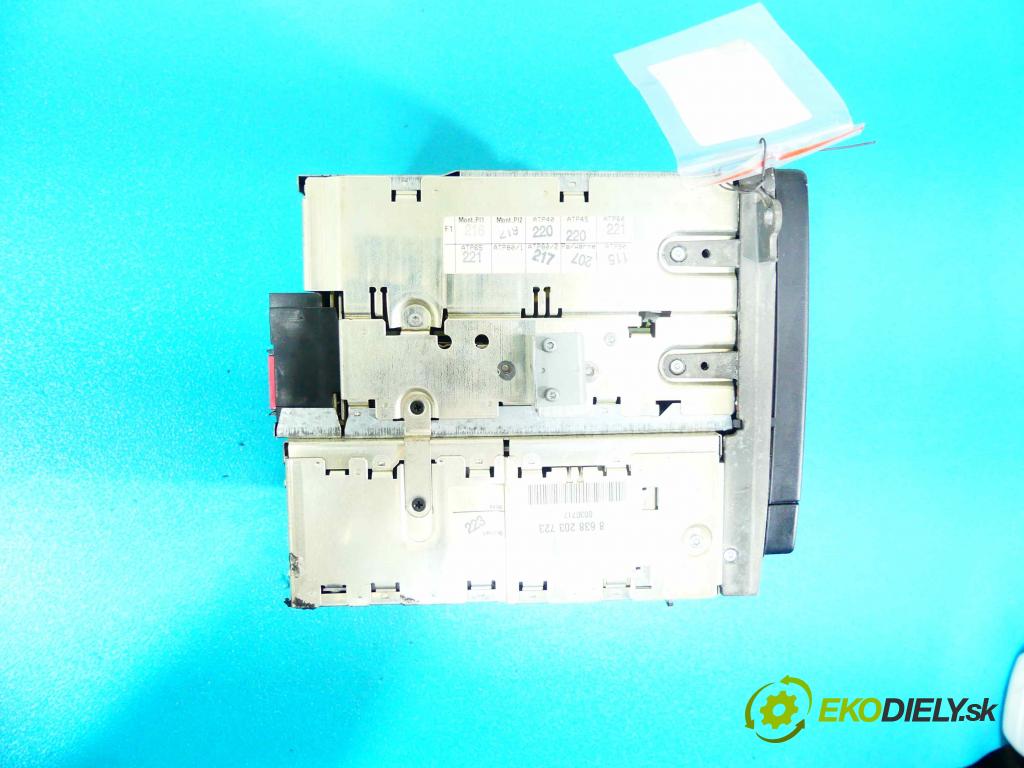 Mercedes S W220 1998-2005 3.2 R6 CDi (613960) 197KM automatic 145 kW 3222 cm3 4- Radio A2208204889 (Audio zariadenia)