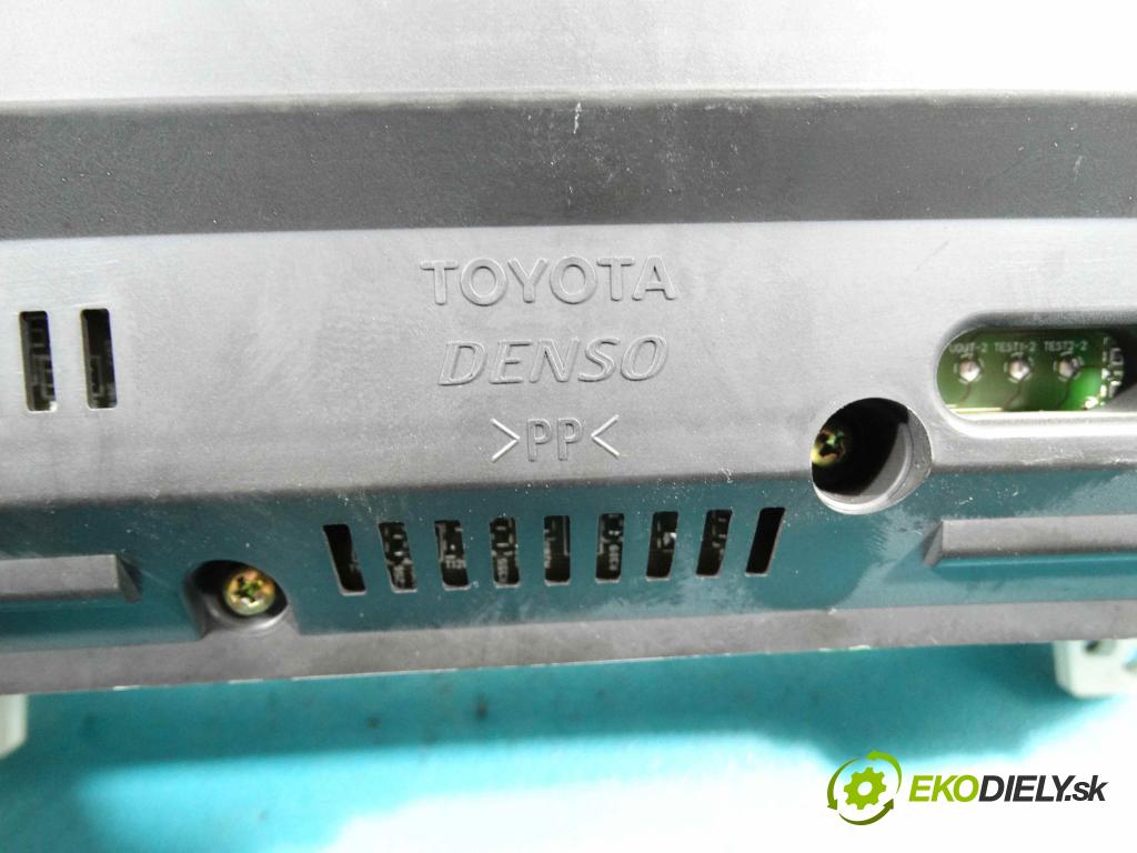 Toyota Avensis II T25 2003-2008 1.8 vvti 129 HP manual 95 kW 1794 cm3 5- prístrojovka/ budíky 83800-05531 (Prístrojové dosky, displeje)