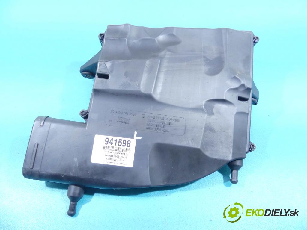 Mercedes S W221 05-13 3.0 cdi 235 hp automatic 173 kW 2987 cm3 4- obal filtra vzduchu A6420940304 (Kryty filtrů)