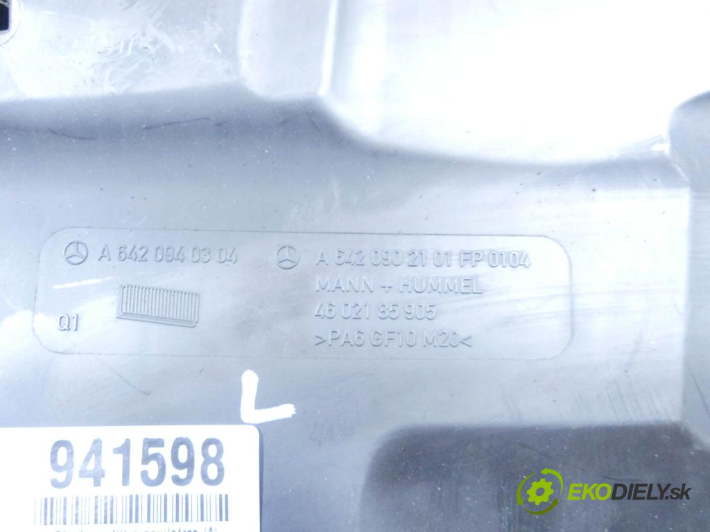 Mercedes S W221 05-13 3.0 cdi 235 hp automatic 173 kW 2987 cm3 4- obal filtra vzduchu A6420940304 (Kryty filtrů)